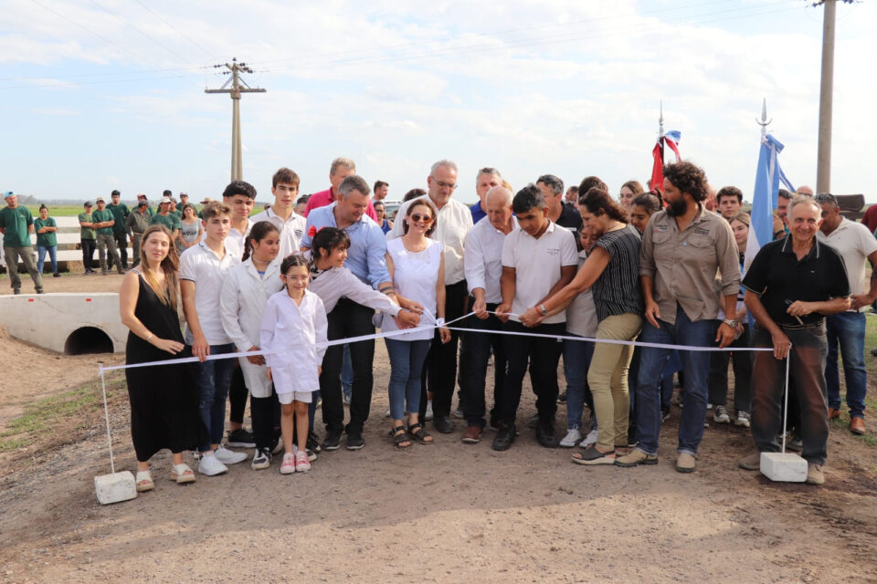 La provincia inauguró trazas de Caminos de la Ruralidad en los departamentos Castellanos y Las Colonias