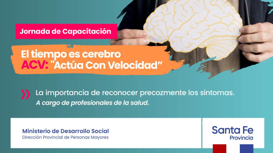 La provincia realizará una jornada de capacitación sobre accidentes cerebrovasculares