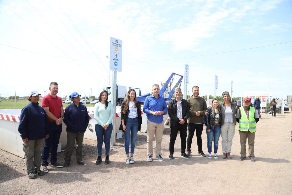 Economía Circular: la provincia inauguró un Ecopunto en Rafaela