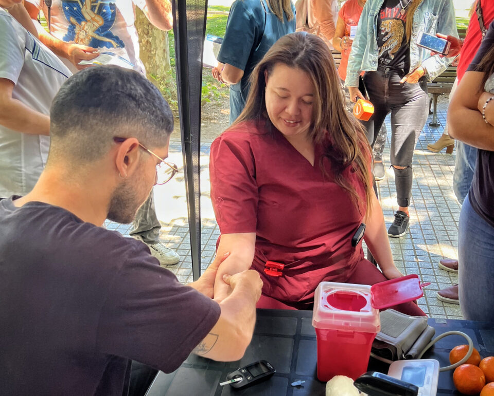 La provincia conmemoró el Día Mundial de la Diabetes