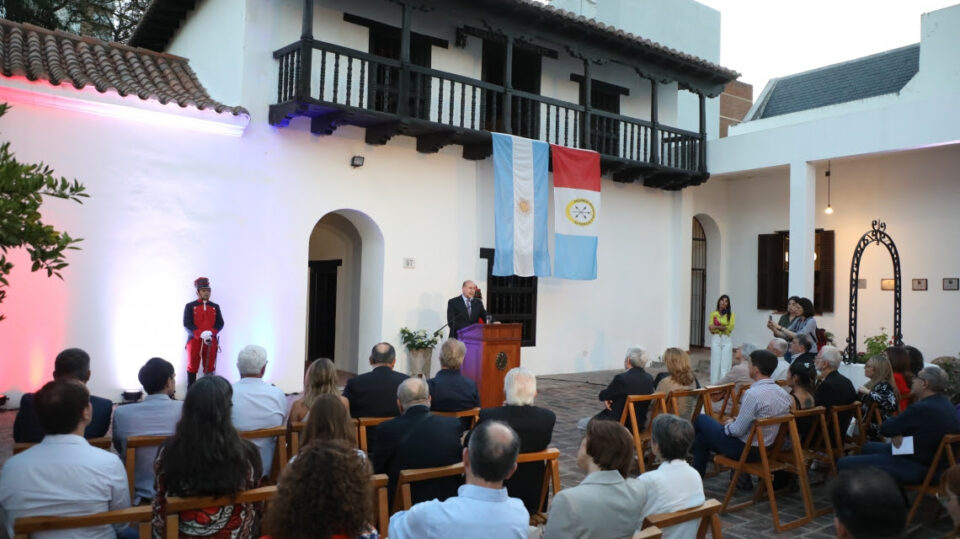 Perotti encabezó la puesta en valor de la Casa de los Aldao