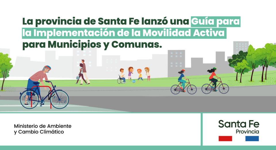 La provincia lanzó una Guía para la implementación de la Movilidad Activa en municipios y comunas
