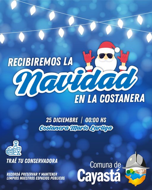 En Cayastá recibiremos la navidad a pura música y baile junto al río