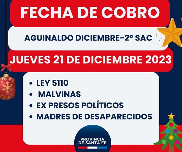 LA PROVINCIA DIO A CONOCER EL PAGO DEL AGUINALDO DE LAS PENSIONES SOCIALES