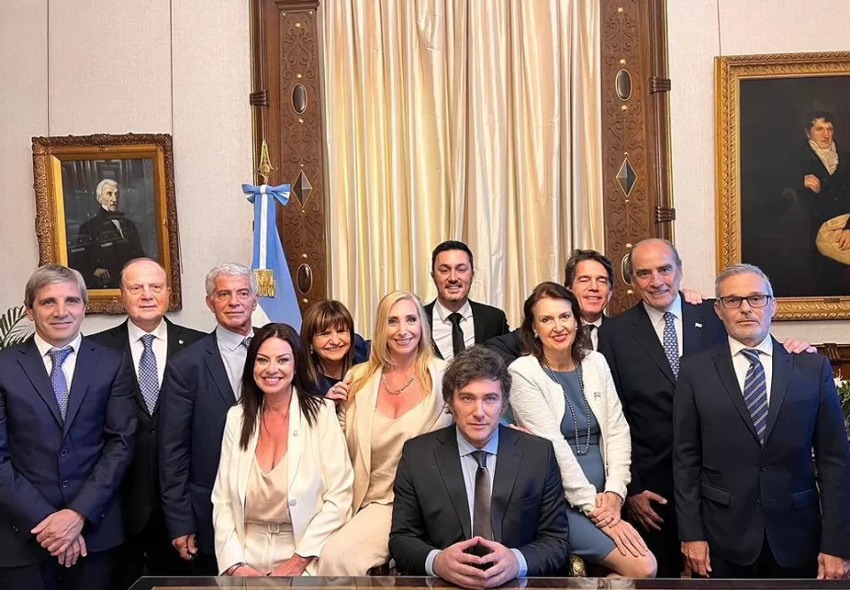 Milei encabezará la primera reunión junto a sus ministros en Casa Rosada