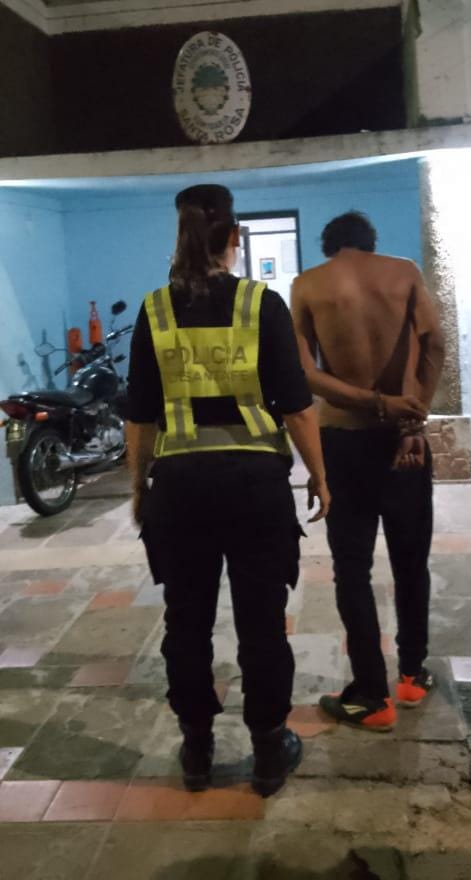 SANTA ROSA DE CALCHINES: EFECTIVOS DE LA COMISARIA 3RA CON ORDEN DE LA FISCALIA DETUVIERON A UN MASCULINO, ACUSADO POR EL HOMICIDIO DE UN ADULTO MAYOR