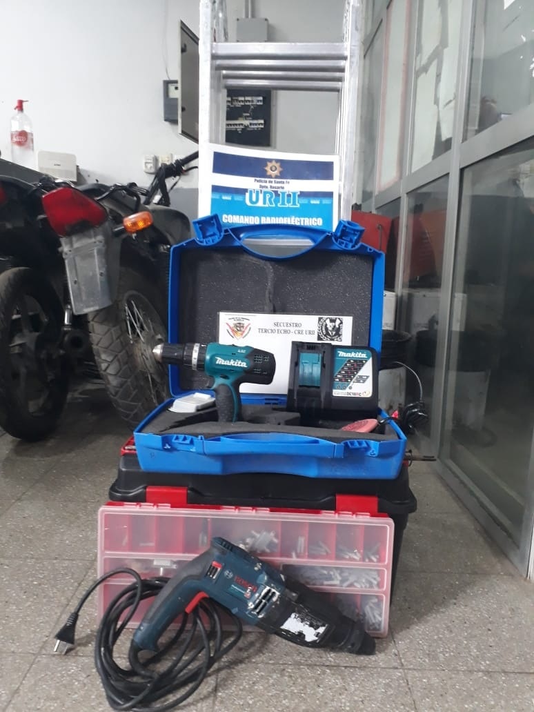 Rosario  OPERATIVO CERROJO: APREHENDIDO CUANDO VENDÍA UNA IMPORTANTE CANTIDAD DE HERRAMIENTAS ROBADAS DE UN TALLER MECÁNICO