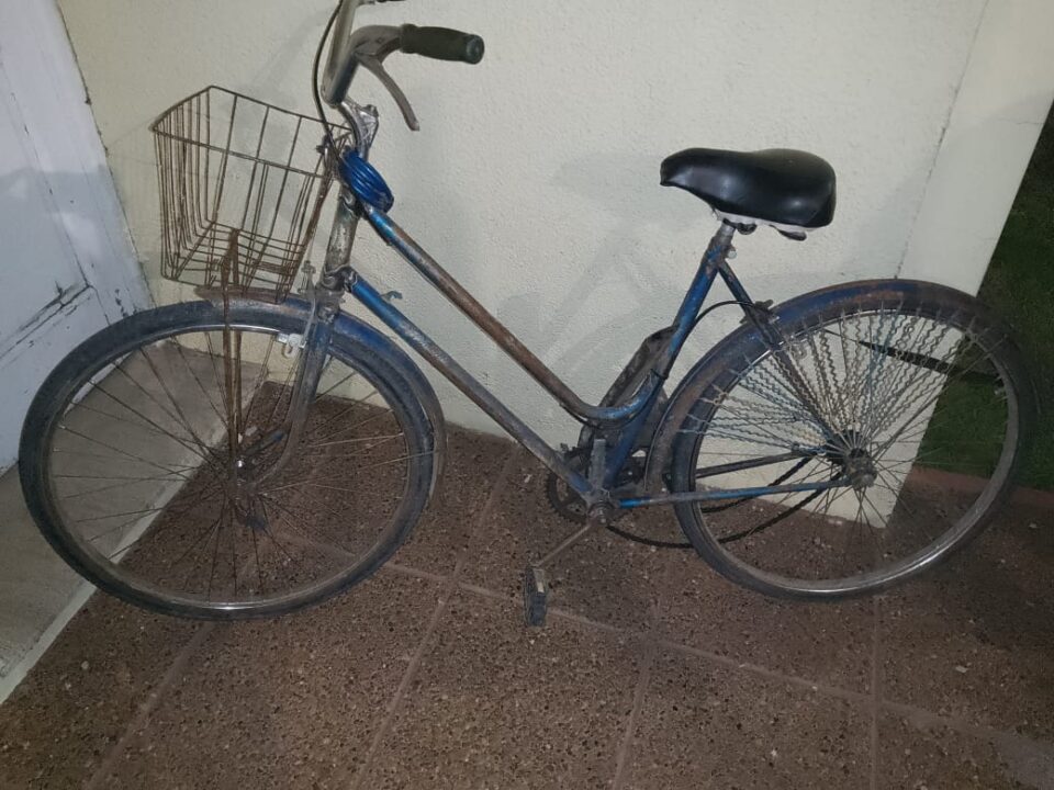 Rafaela   SECUESTRARON UNA BICICLETA