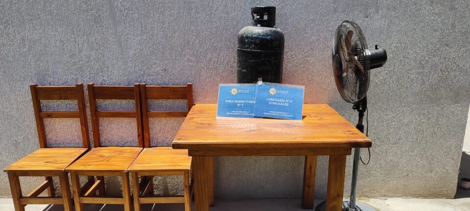 Sunchales  REQUISA POSITIVA Y SECUESTRO