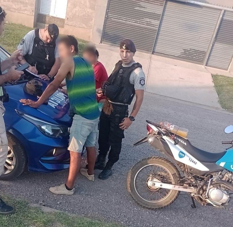 Sujeto detenido luego de haber recuperado su libertad