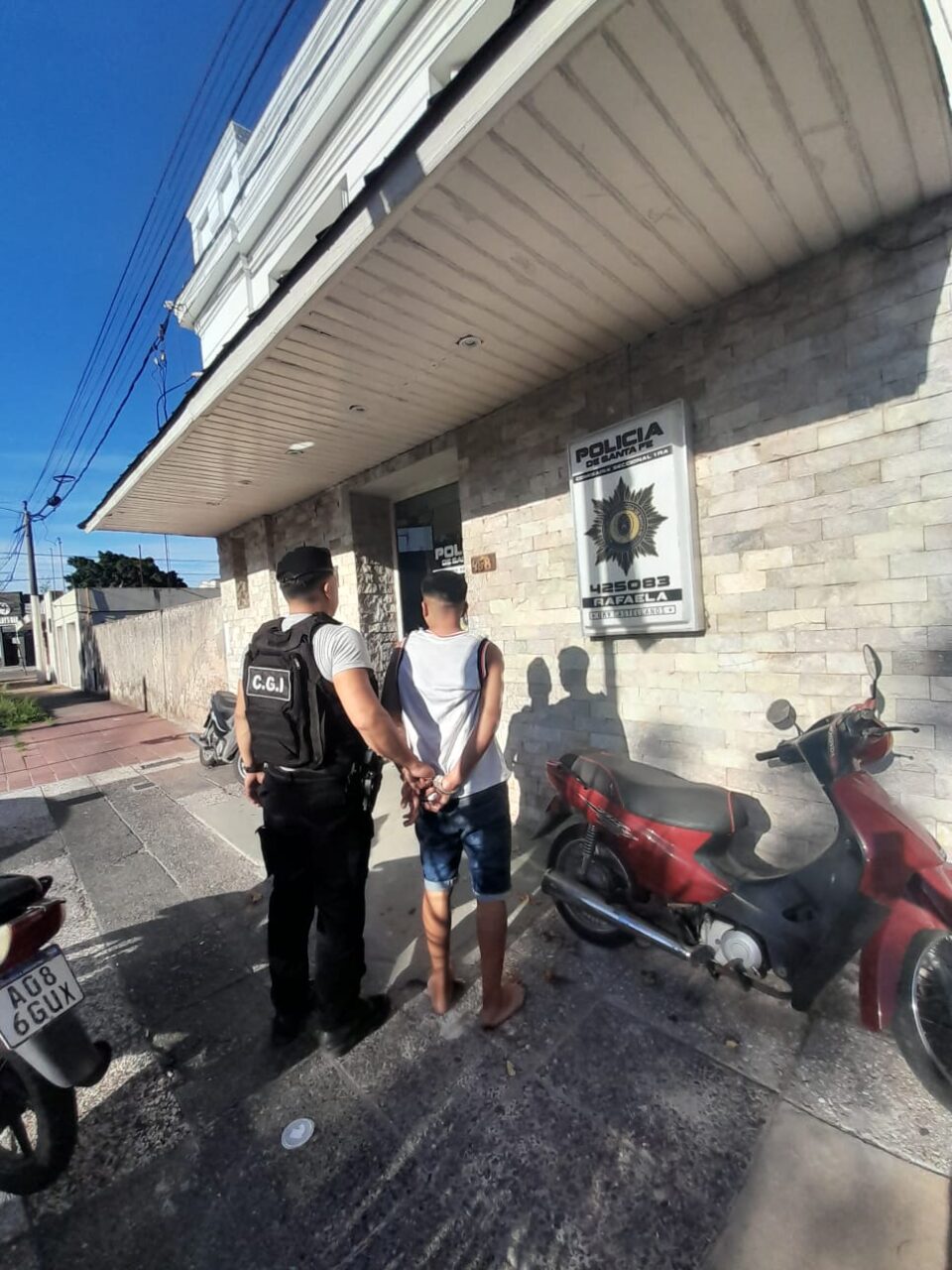 Rafaela DETENCIÓN DE UN SUJETO