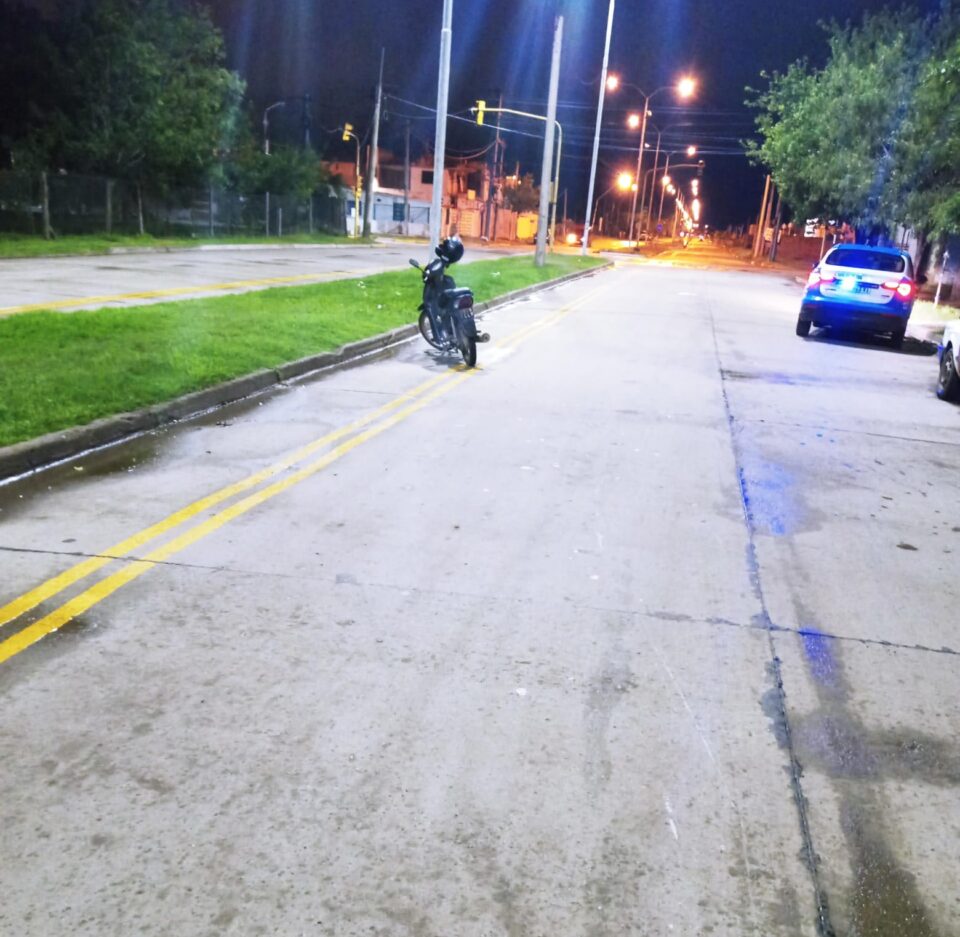 Aprehensión y recupero de moto gracias al Centro de Monitoreo