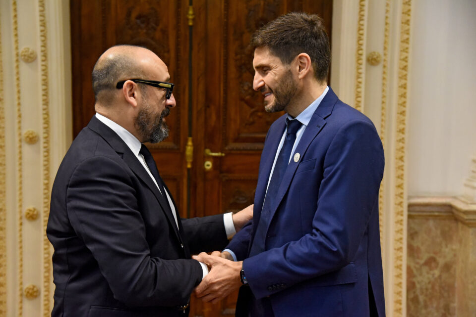 Pullaro con parlamentarios de la UE: “El mundo nos brinda la oportunidad de que Santa Fe crezca”