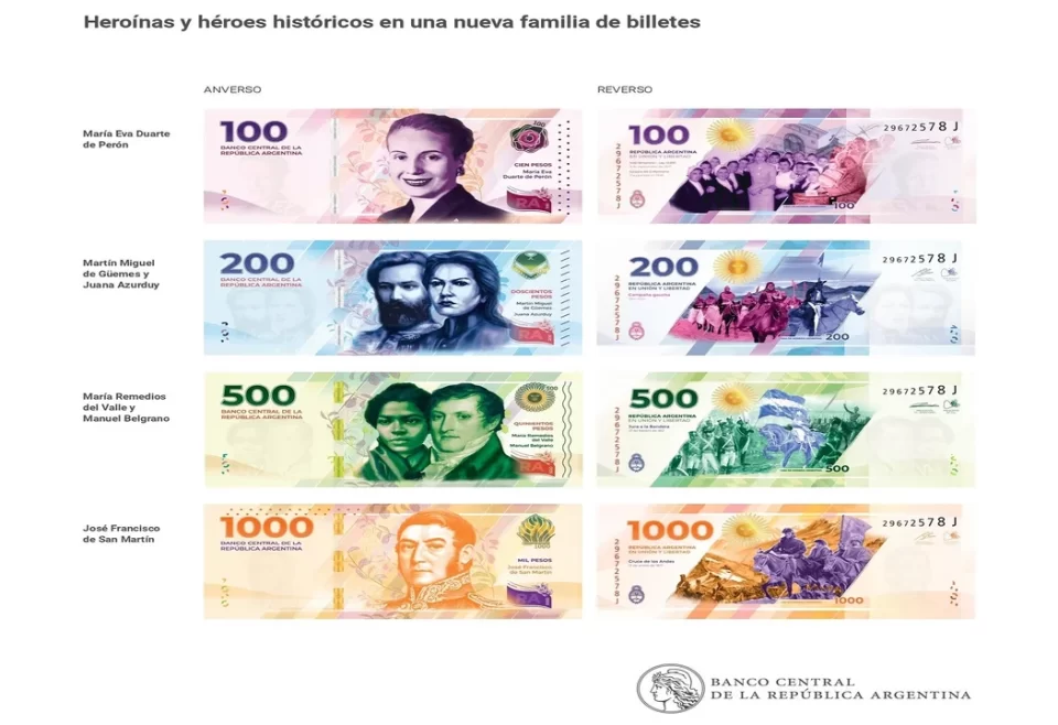 El Banco Central aprobó la emisión de billetes de .000 y .000: saldrán a circulación este año