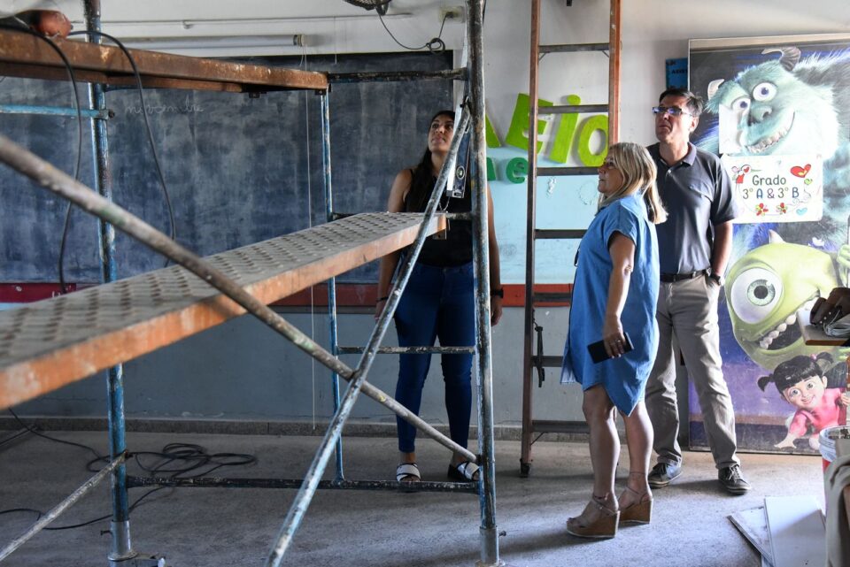 Goity: “Trabajamos para que las clases comiencen el 26 de febrero con los chicos en las aulas aprendiendo”