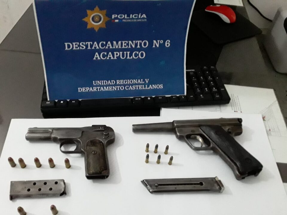 Frontera  SECUESTRO DE ARMAS DE FUEGO