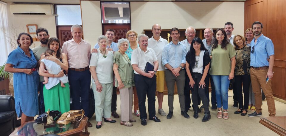 El Intendente se reunió con investigador italiano que visitó nuestra ciudad