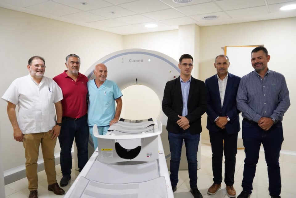 Con la visita a clínica Parra, el intendente continúa acompañando los avances en la salud local