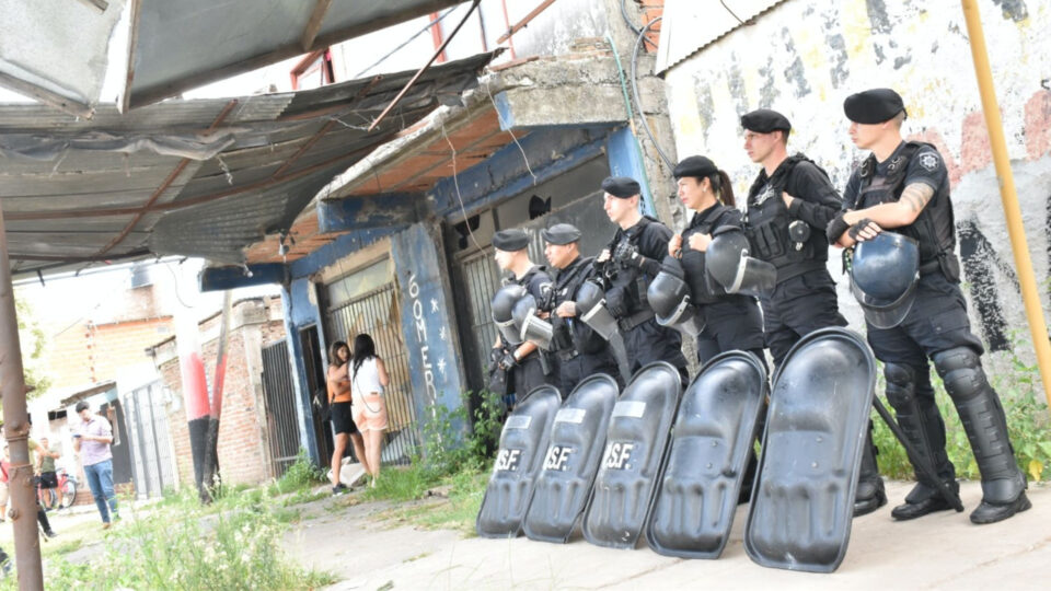 Rosario: Provincia derribó el segundo puesto de venta de drogas en el marco de la Ley de Narcomenudeo