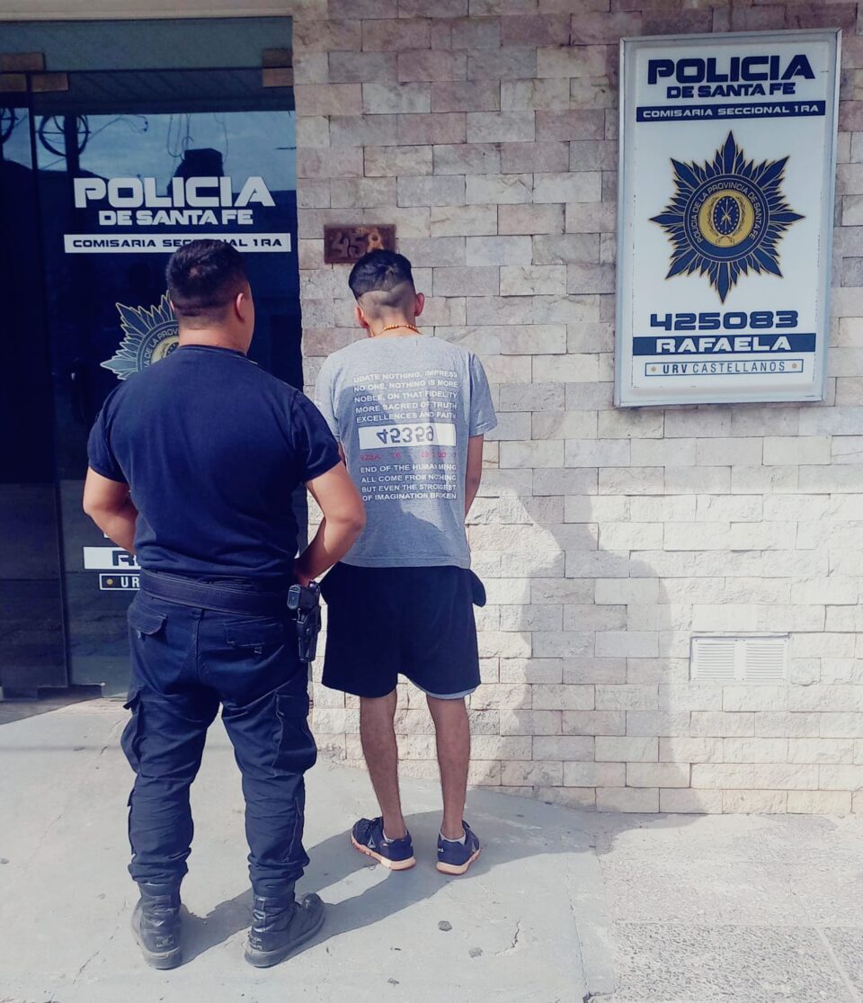 Rafaela  DETENCIÓN DE UN SUJETO