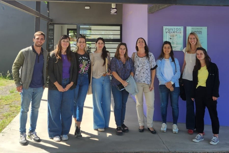 Provincia y municipio avanzan en la ampliación del Punto Violeta