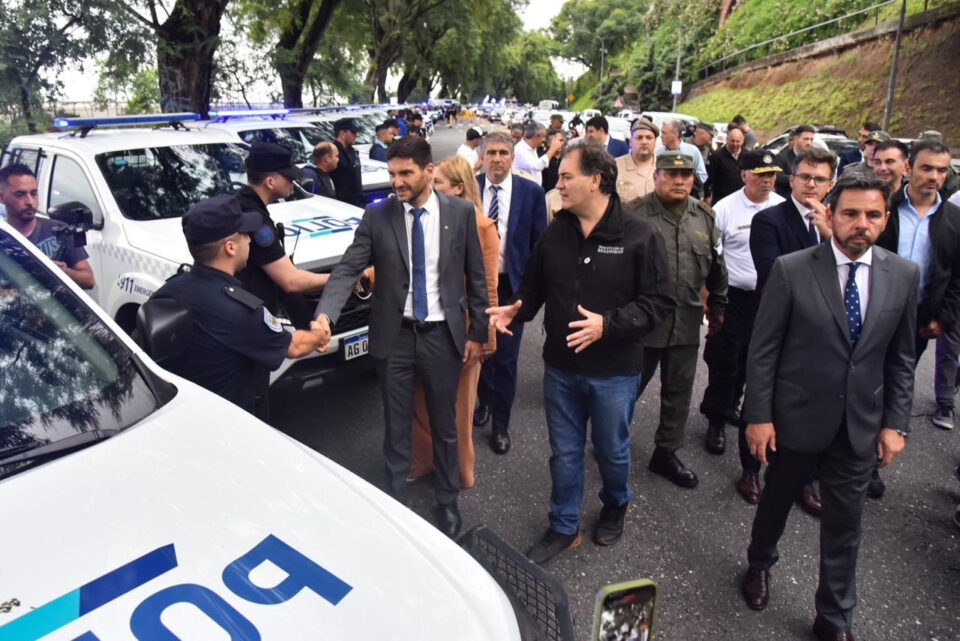 Provincia de Buenos Aires envió 80 móviles para sumarse a los patrullajes en Rosario