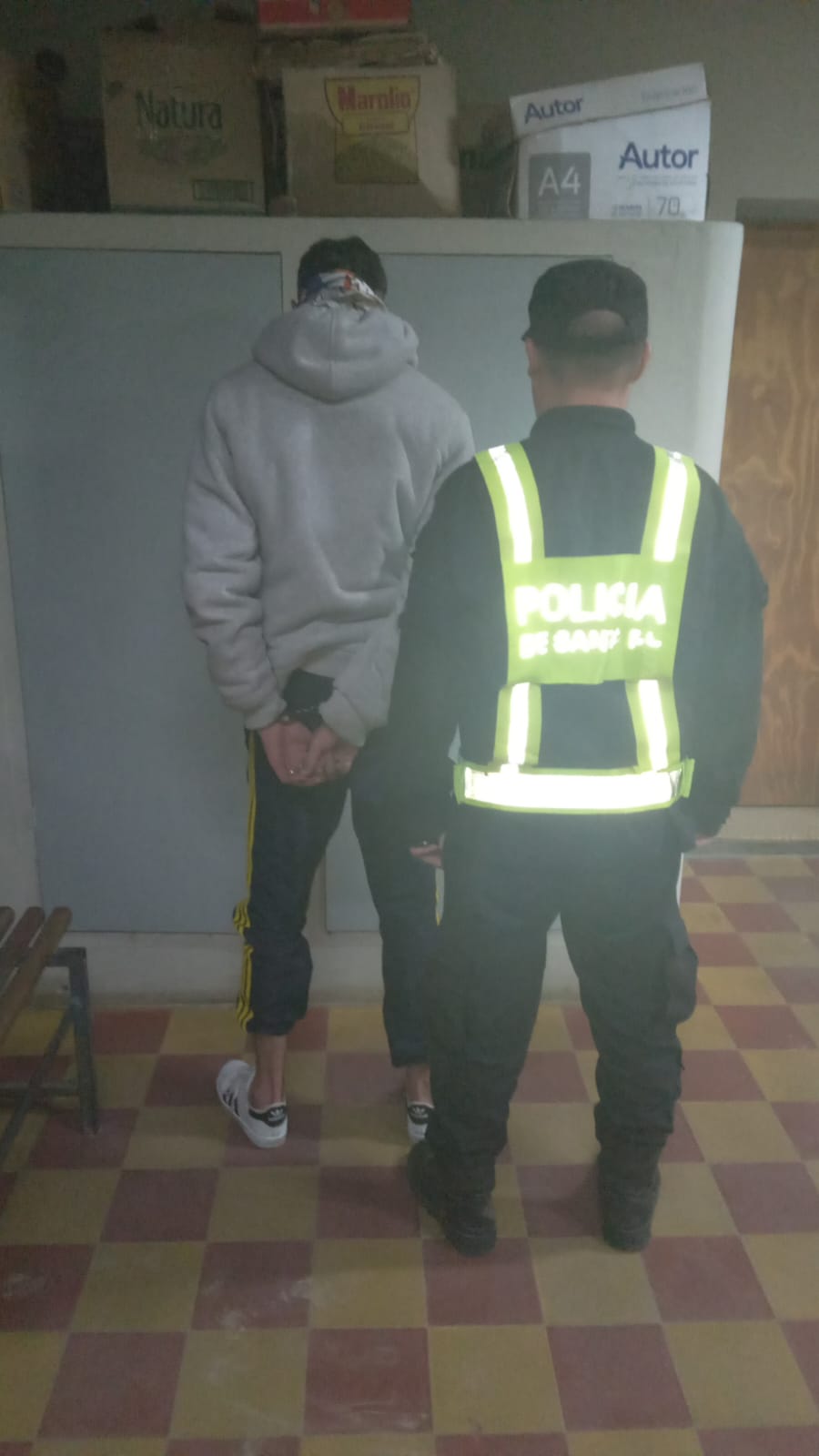 HELVECIA: APREHENDIMOS A UN MASCULINO QUE POSEIA PEDIDO DE CAPTURA VIGENTE