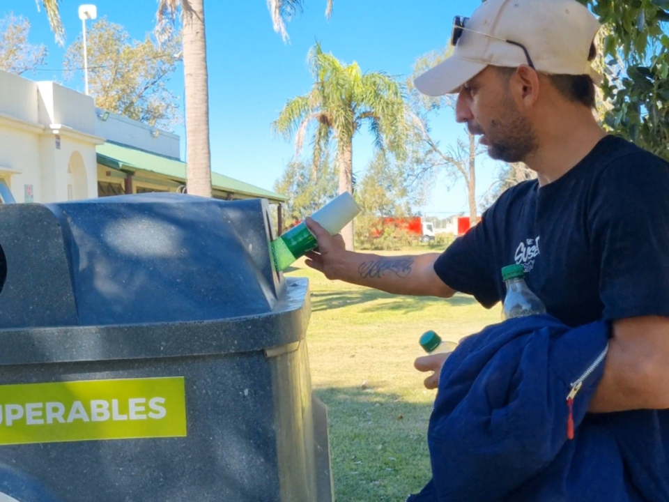 Las acciones ambientales acompañan los distintos eventos en la ciudad
