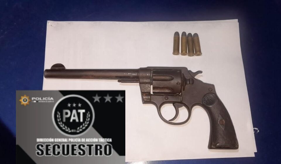 LA POLICÍA INCAUTÓ TRES ARMAS DE FUEGO EN LA CIUDAD DE ROSARIO