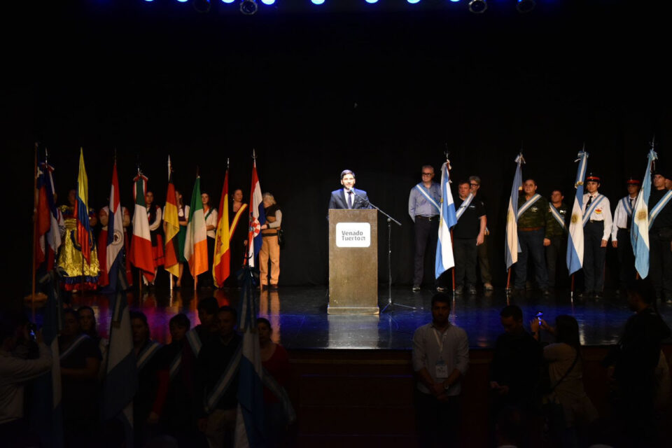 Pullaro participó de los festejos por el 140° aniversario de Venado Tuerto