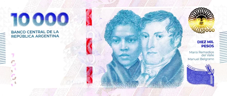 Ya circula el nuevo billete de .000: cómo detectar uno falso