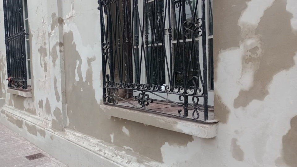 Comenzaron las reparaciones de fachadas en el Museo Municipal