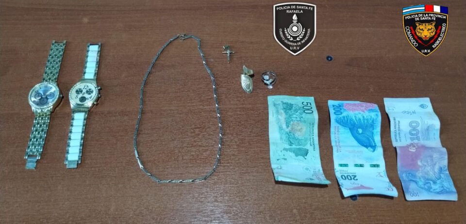 Rafaela APREHENSIÓN – SECUESTRO