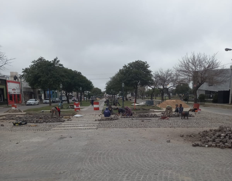 El Gobierno municipal trabaja en la refuncionalización de avenida Italia