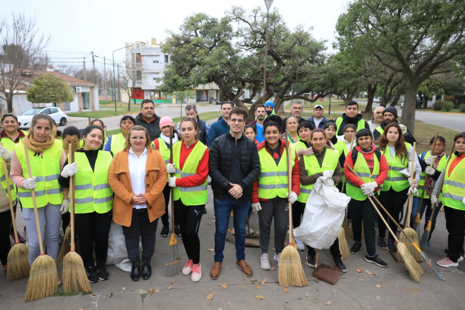 “La limpieza de la ciudad la hacemos entre todos”