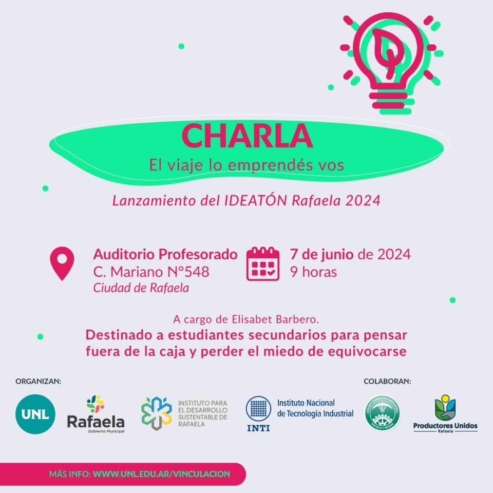 IDEATON Rafaela: Impulsando Soluciones Sostenibles