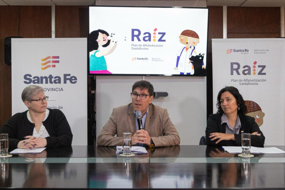 Goity: “Queremos que todos los alumnos estén perfectamente alfabetizados cuando terminen 3° grado”