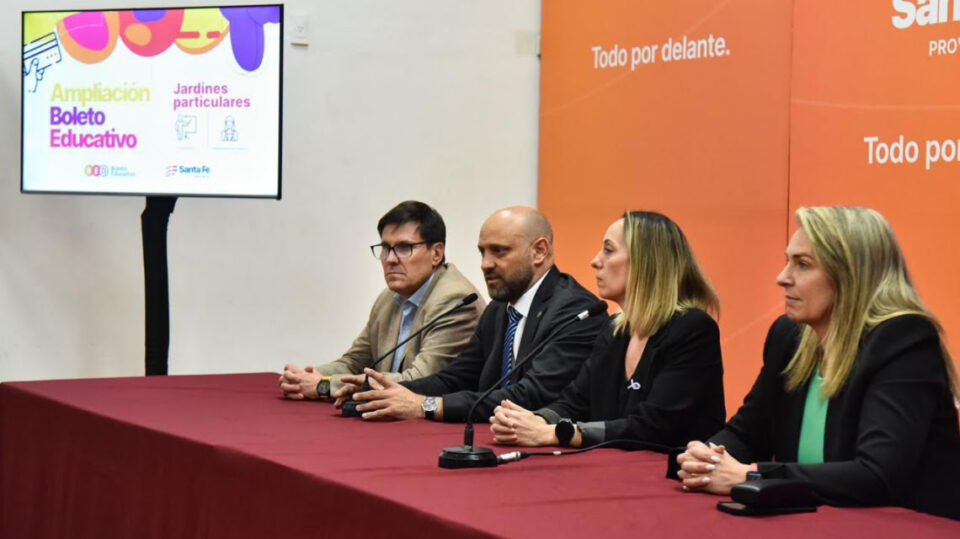 Rosario: docentes de jardines particulares accederán al Boleto Educativo