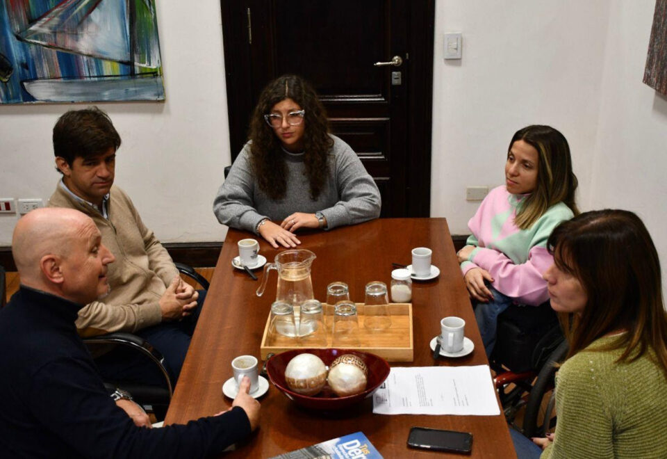 Savino recibió a Chapero para abordar problemáticas en materia de discapacidad