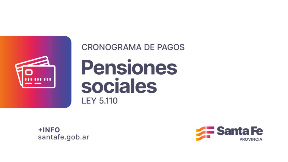 Provincia dio a conocer el cronograma de pago de las pensiones sociales