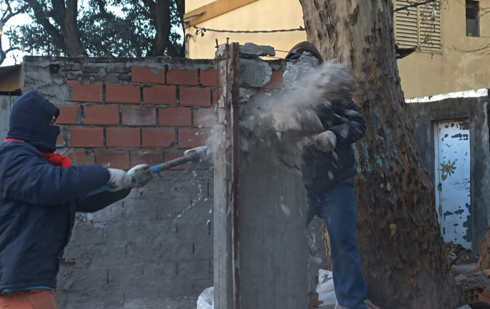 Derrumbaron en Rosario un puesto de venta de estupefacientes relacionado al clan Tripi