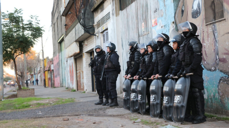 Rosario: derribaron un puesto de venta de estupefacientes relacionado al clan Cantero