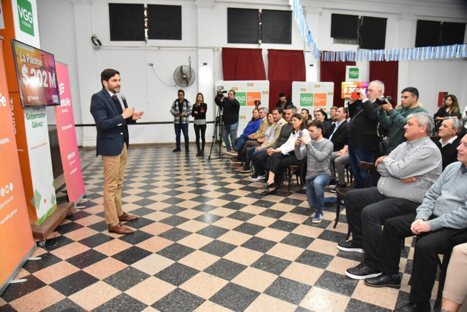 Provincia destina $ 202 millones para obras en el barrio La Paloma de Villa Gobernador Gálvez