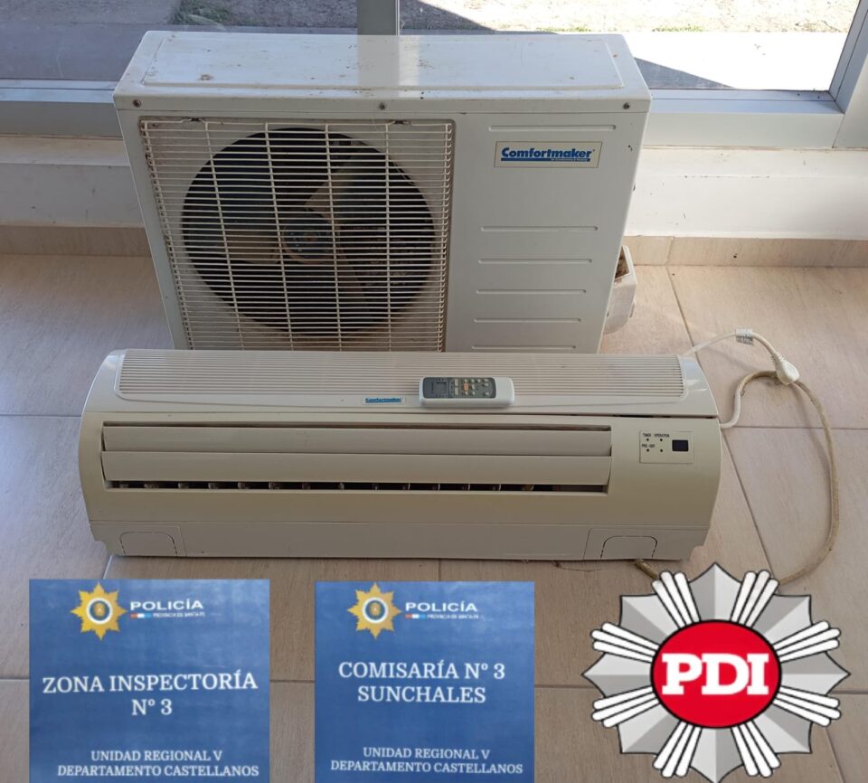 Sunchales: SECUESTRO Y APREHENSION