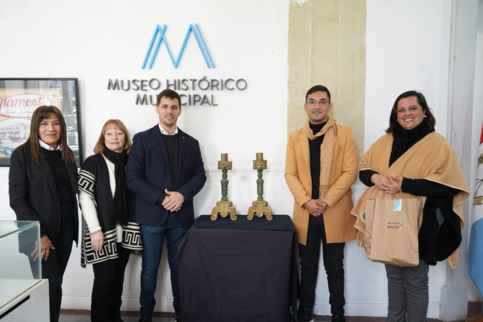 Restitución de Candeleros Históricos a San José del Rincón