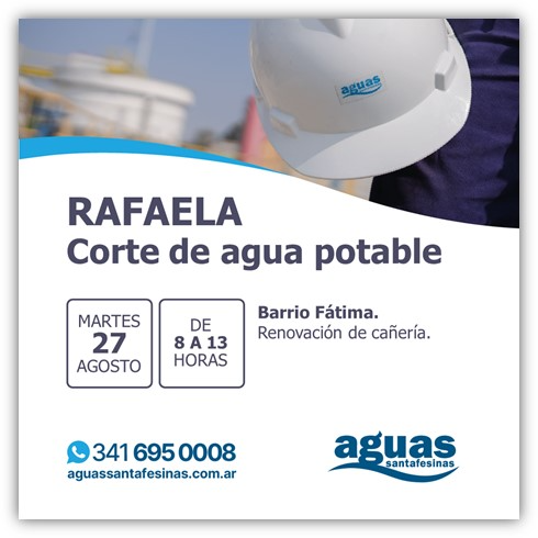 RAFAELA: ESTAREMOS TRABAJANDO EN BARRIO FÁTIMA