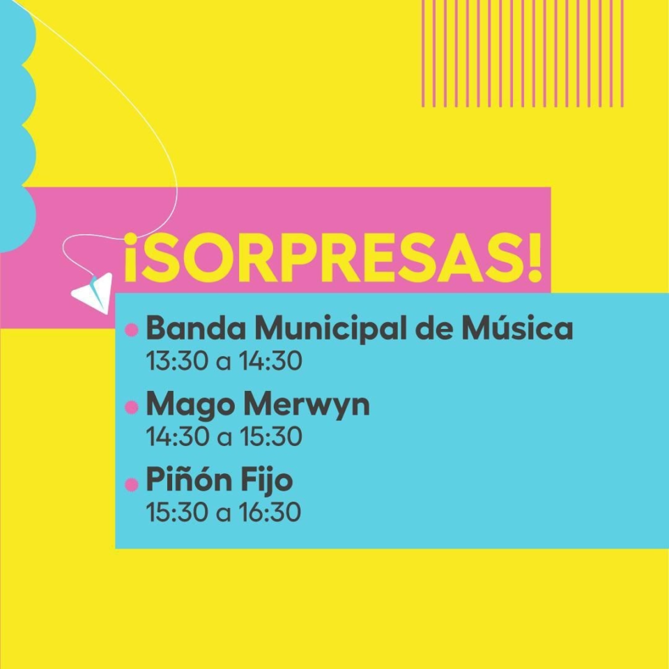 Rafaela festeja el día de las infancias con espectáculos y diversión para toda la familia