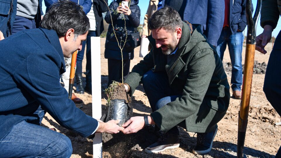 Se plantaron más de 800 árboles para recomponer un ex basural en San José del Rincón