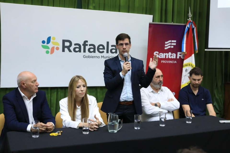 «Se están llevando adelante obras importantes en Rafaela y seguiremos con este ritmo»