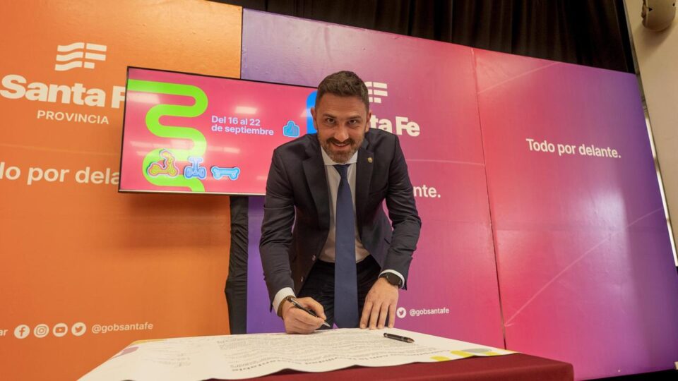 Provincia presentó en Rosario la Semana de la Movilidad Sustentable